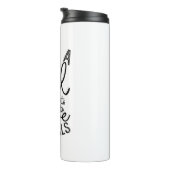 Nur ein Mädchen, das Will, Tiere Retten Thermosbecher (Nach rechts gedreht)