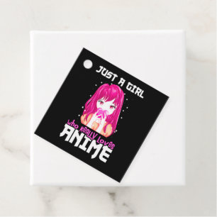 Nur ein Mädchen, das wirklich Anime Liebe Geschenkanhänger