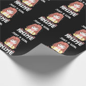 Nur ein Mädchen, das wirklich Anime Liebe Geschenkpapier (Ecke)