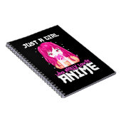 Nur ein Mädchen, das wirklich Anime Liebe Notizblock (Rechte Seite)