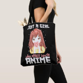 Nur ein Mädchen, das wirklich Anime Liebe Tasche (Von Nahem)