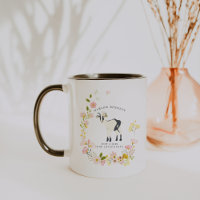 Nur ein Mädchen, das Ziegen liebt | Monogramm