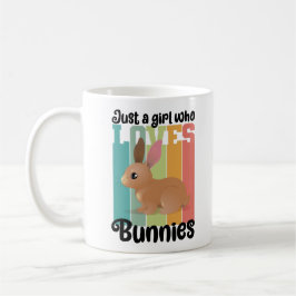 Nur ein Mädchen, die Bunnies Ostersonne Lieben Nie Kaffeetasse