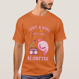 Nur ein Mädchen, die Liebe blobfish einzigartig il T-Shirt