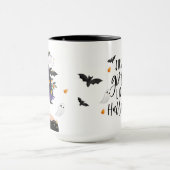 Nur ein Mädchen, die Liebe Halloween Kostüm Schönh Tasse (Zentrum)