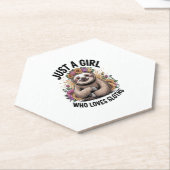 Nur ein Mädchen, die Liebe schläft Untersetzer (angewinkelt)