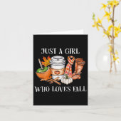 Nur ein Mädchen, die Lieben fallen Pumpen Gewürz L Karte (Gelbe Blume)