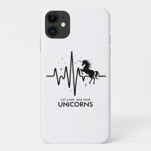Nur Ein Mädchen Liebe für Einhörner Herzschlag Case-Mate iPhone Hülle