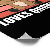 Nur ein Mädchen Lieben The Quokka - Sweet Quokka Poster (Ecke)