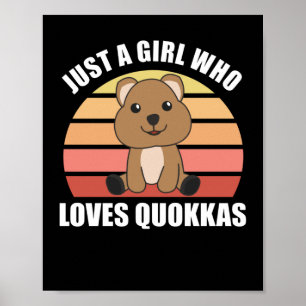 Nur ein Mädchen Lieben The Quokka - Sweet Quokka Poster
