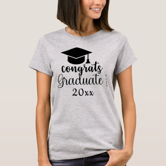 Nur ein Mädchen mit Goals Abschluss T - Shirt (Vorderseite)