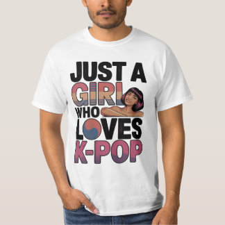 Nur ein Mädchen Süß Lustig T-Shirt Geschenk für ih