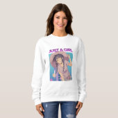 Nur ein Mädchen Sweatshirt (Vorne ganz)