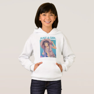 nur ein Mädchen T-Shirt Hoodie