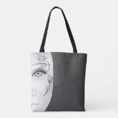 Nur ein Mädchen-Tote Tasche (Rückseite)