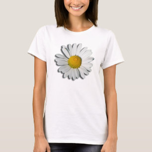 Nur ein Marguerite Blossom + Ihr Text und Ihre Ide T-Shirt