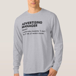 Nur ein Marketing-Manager ist lustig T-Shirt
