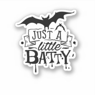 Nur ein niedliches Halloween Aufkleber