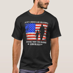 Nur ein normaler Opa, der versucht, keine Liberale T-Shirt