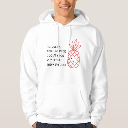 Nur ein normaler Typ Hoodie (Vorderseite)