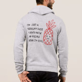 Nur ein normaler Typ Hoodie (Rückseite)