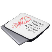Nur ein normaler Typ Laptopschutzhülle (Vorne Knopf)