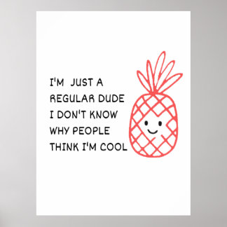 Nur ein normaler Typ Poster