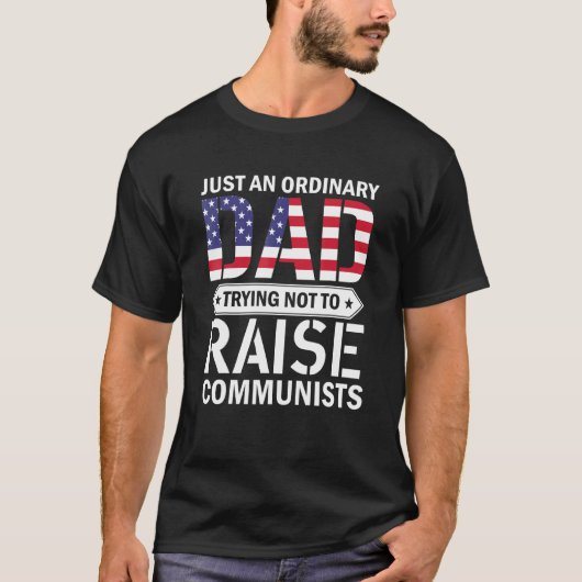 Nur ein normaler Vater, der versucht, den Kommunis T-Shirt (Vorderseite)