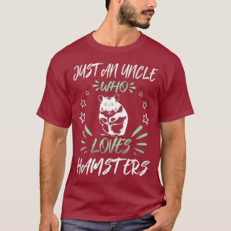 Nur ein Onkel, der Hamsters Premium Liebe T-Shirt