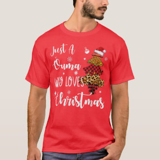 Nur ein Ouma Lieben Weihnachts Weihnachtslicht T-Shirt
