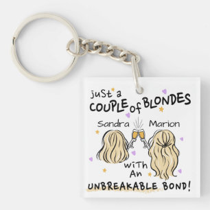 "Nur ein paar Blondinen" Individuelle Name Schlüss Schlüsselanhänger