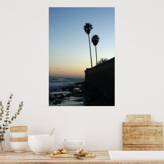 Nur ein paar Palmen Poster (Küche)