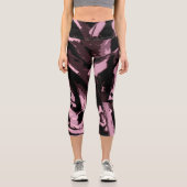 Nur ein paar Rose Capri Leggings (Vorderseite)