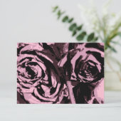 Nur ein paar Rose Dankeskarte (Stehend Vorderseite)