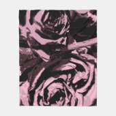 Nur ein paar Rose Fleecedecke (Vorderseite)