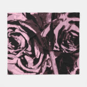 Nur ein paar Rose Fleecedecke (Vorderseite (Horizontal))