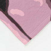 Nur ein paar Rose Fleecedecke (Ecke)