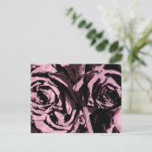 Nur ein paar Rose Postkarte (Stehend Vorderseite)