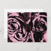 Nur ein paar Rose Postkarte (Vorne/Hinten)