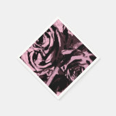 Nur ein paar Rose Serviette (Ecke)