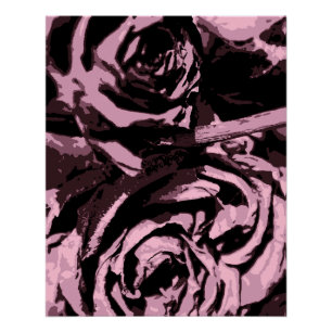 Nur ein paar Rosen Poster
