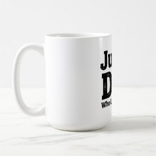 Nur ein Papa, der Donuts liebt – Lustiges Papa-Tas Kaffeetasse