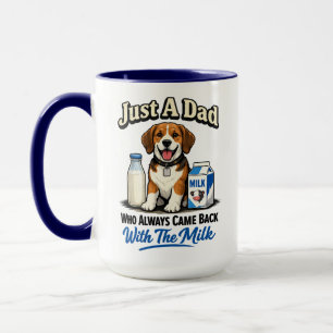 Nur ein Papa, der immer lustig war Vatertag Tasse