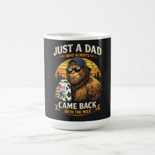 Nur ein Papa, der immer mit der Milch zurückkam Kaffeetasse