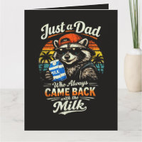 Nur ein Papa, der immer mit der Milch zurückkam