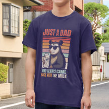Nur ein Papa, der immer mit der Milch zurückkam