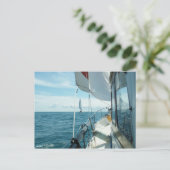 Nur ein perfekter Tag Postkarte (Stehend Vorderseite)