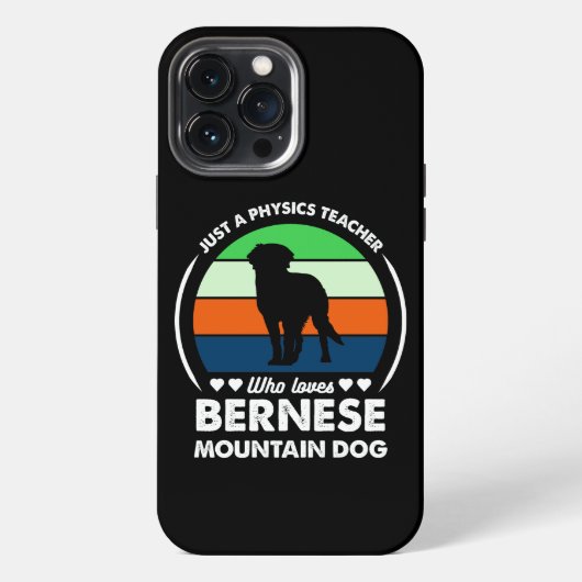Nur ein Physiklehrer, der Bernese Lieben iPhone Hülle (Rückseite)