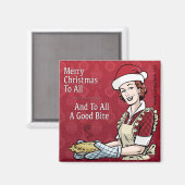 Nur ein Pinch fröhlicher Weihnachts-Kühlschrank Ma Magnet (Vorderseite/Rückseite)