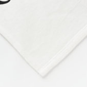 Nur ein Piratenschiff Hintern - farbenfroher Schäd Fleecedecke (Ecke)